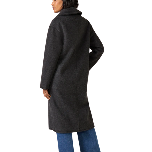 THE SIGNATURE COAT CHARCOAL