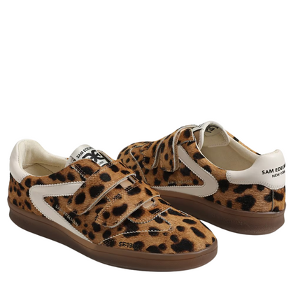 TALIA VELCRO SNEAKER BROWN LEOPARD