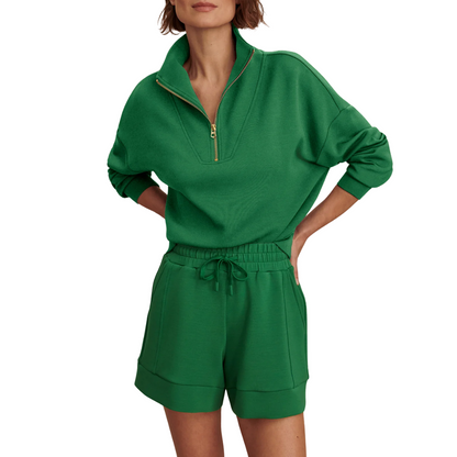 ATRIUM HIGH RISE SHORT 4.5" VERDANT GREEN