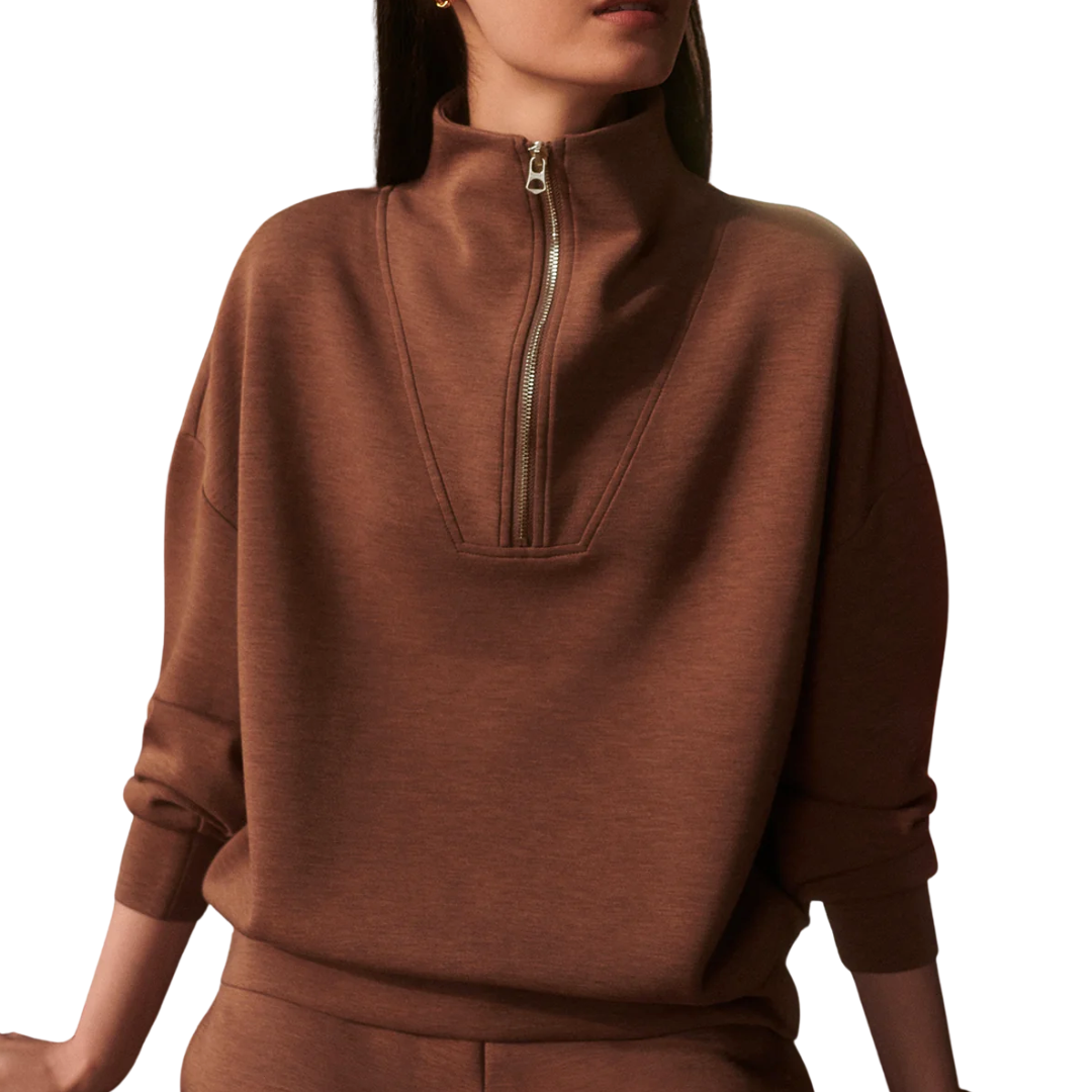 HAWLEY HALF ZIP TOP GOLDEN