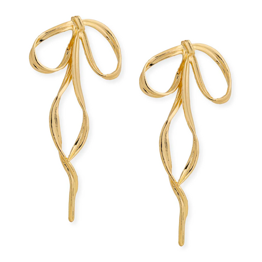 GRAND BOW EARRING