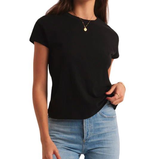 MODERN SLUB TEE BLACK