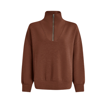 HAWLEY HALF ZIP TOP GOLDEN