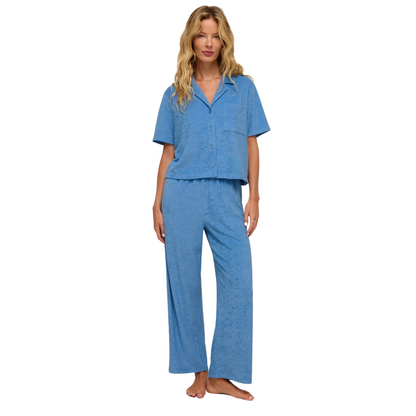 RESORT LOOP TERRY TOP SALTY BLUE