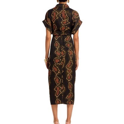 TORI DRESS FOSSIL