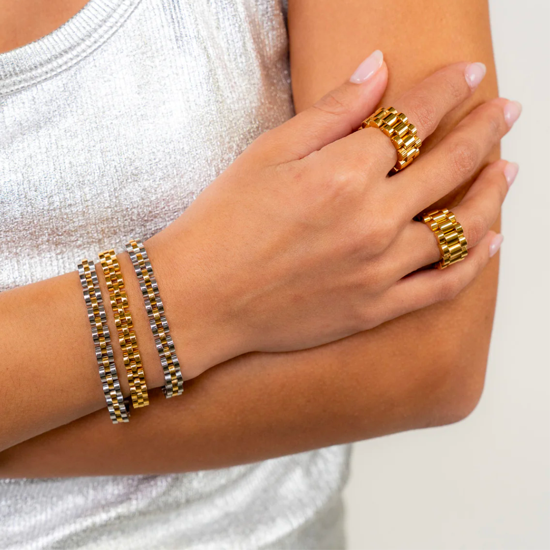 MINI ROLLY BRACELET GOLD