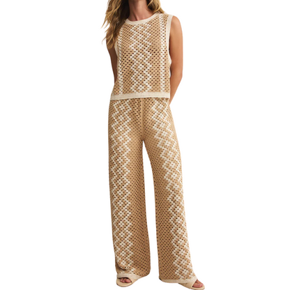 LOMA CROCHET PANT NATURAL