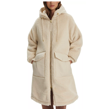 CYRUS REVERSIBLE COAT SANDSHELL