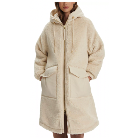 CYRUS REVERSIBLE COAT SANDSHELL