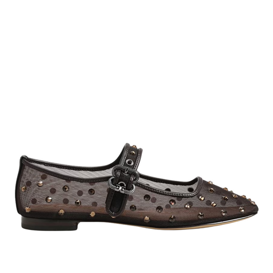 MICHAELA SHINE BALLET FLAT CAFE