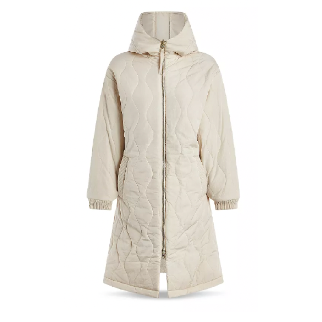 CYRUS REVERSIBLE COAT SANDSHELL