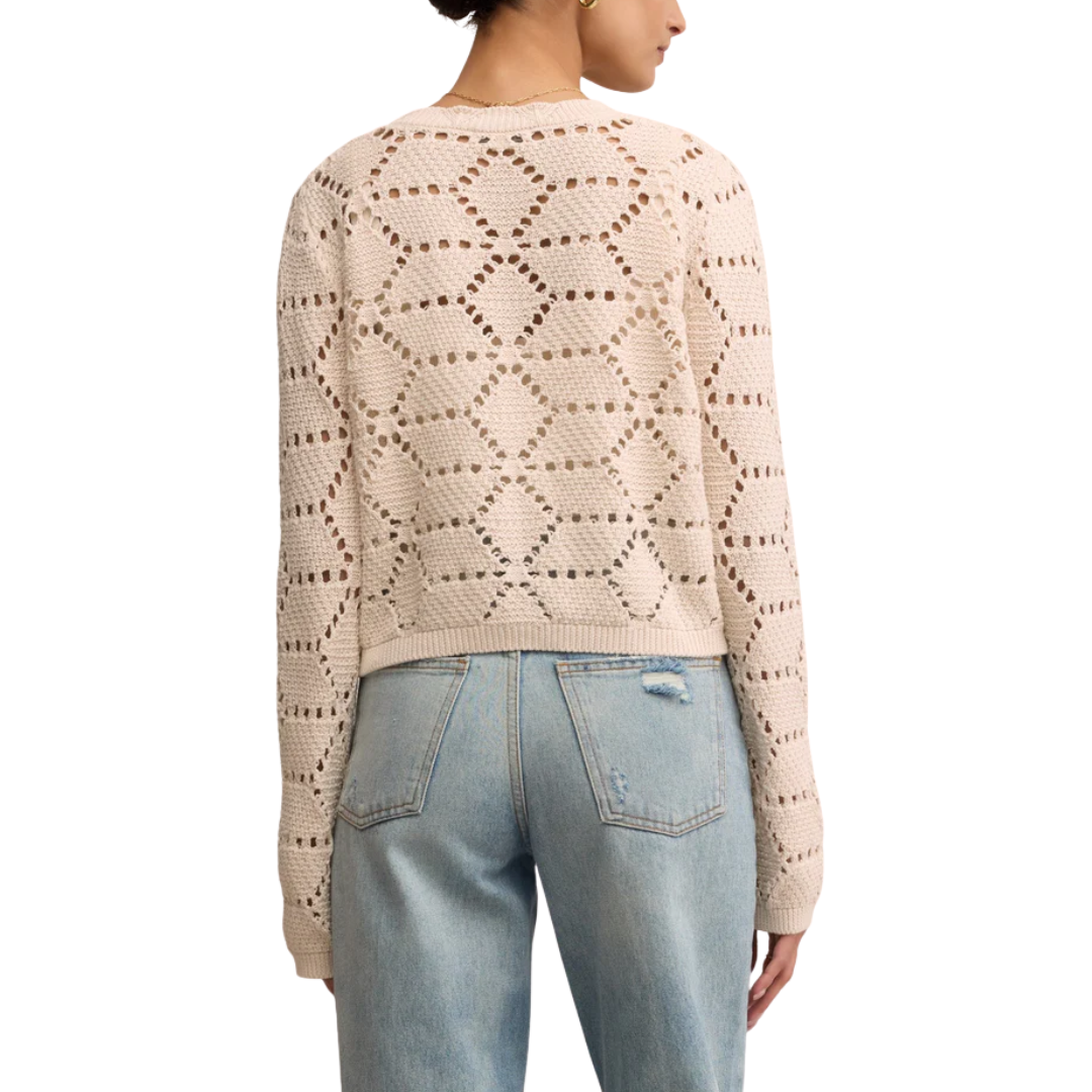 ROSALYN SWEATER CARDIGAN CRYSTAL