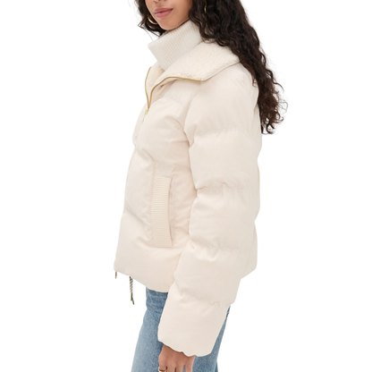 BRACKLEY CORD PUFFER JACKET BIRCH