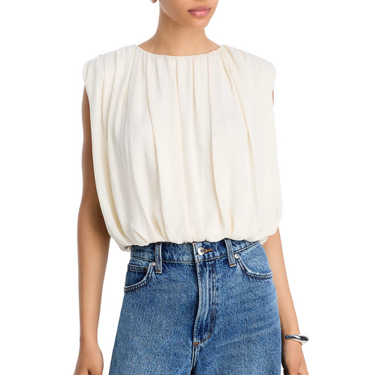 MILANA TOP ANTIQUE WHITE