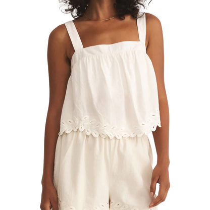 ANNECY TANK TOP WHITE