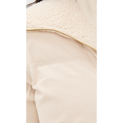 BRACKLEY CORD PUFFER JACKET BIRCH