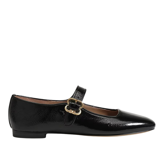 MICHAELA BALLET FLAT BLACK