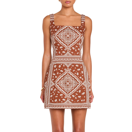 AUGUSTINE DRESS MONTANA PRINT
