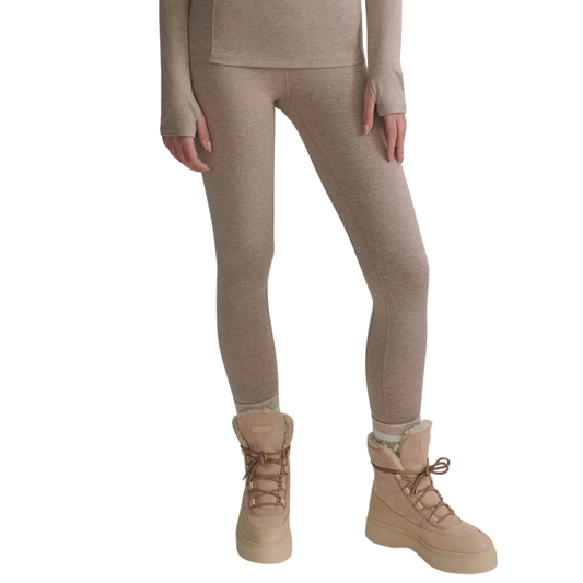 ALWAYS WARM LEGGING TAUPE MARL