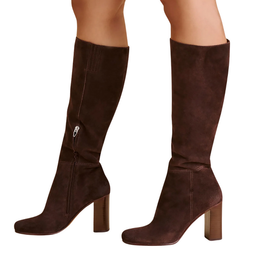 HUDSIN BOOT MAHOGANY SUEDE