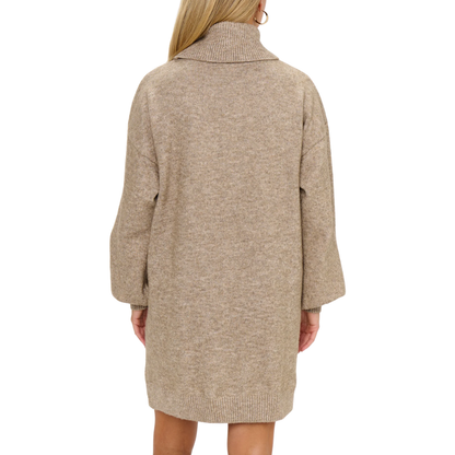 CHESTER SWEATER DRESS OATMEAL