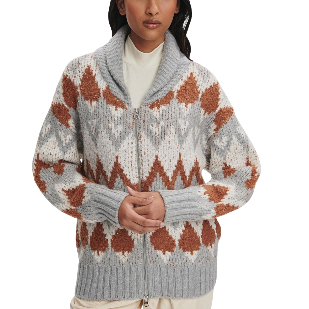 BROCKLEY JACQUARD KNIT JACKET