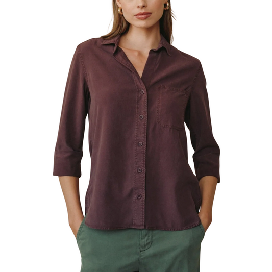 SHIRT TAIL BUTTON DOWN PINOT