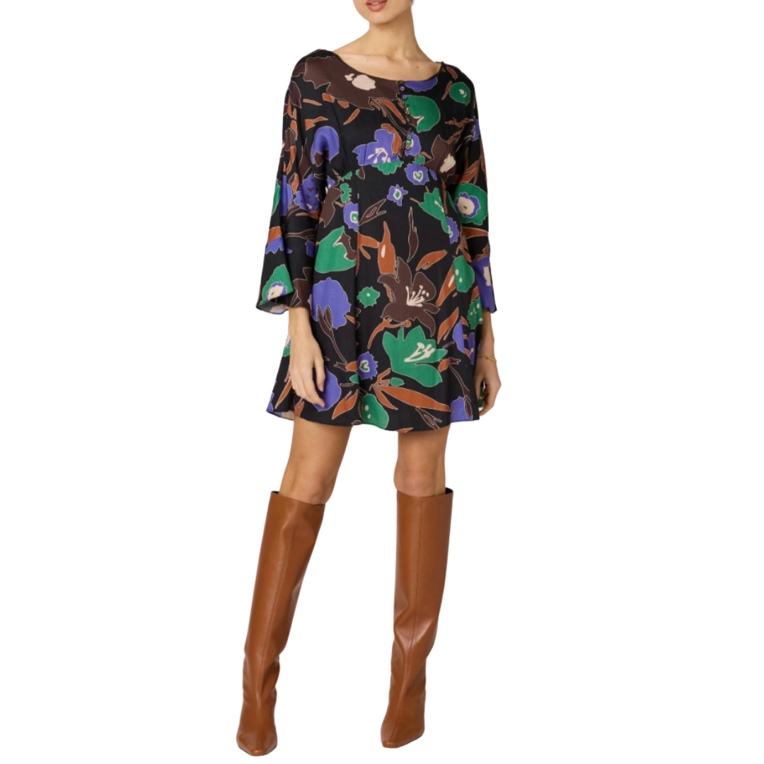 KEEVA MINI DRESS MARIPOSA