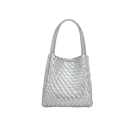 HOLLACE MINI TOTE SILVER