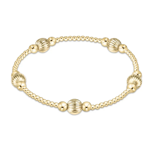 PURPOSE DIGNITY GOLD 6MM BRACELET