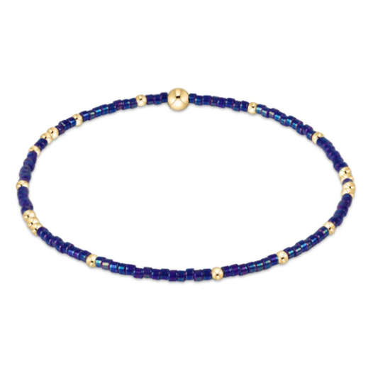 HOPE UNWRITTEN BRACELET BLUE METALLIC