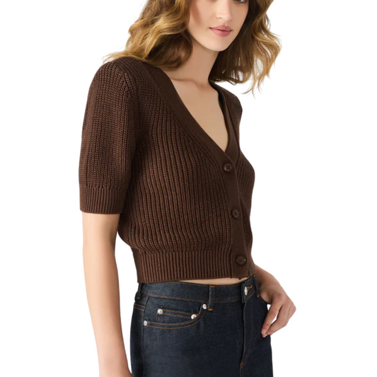 JANAE CARDIGAN CHOCOLATE