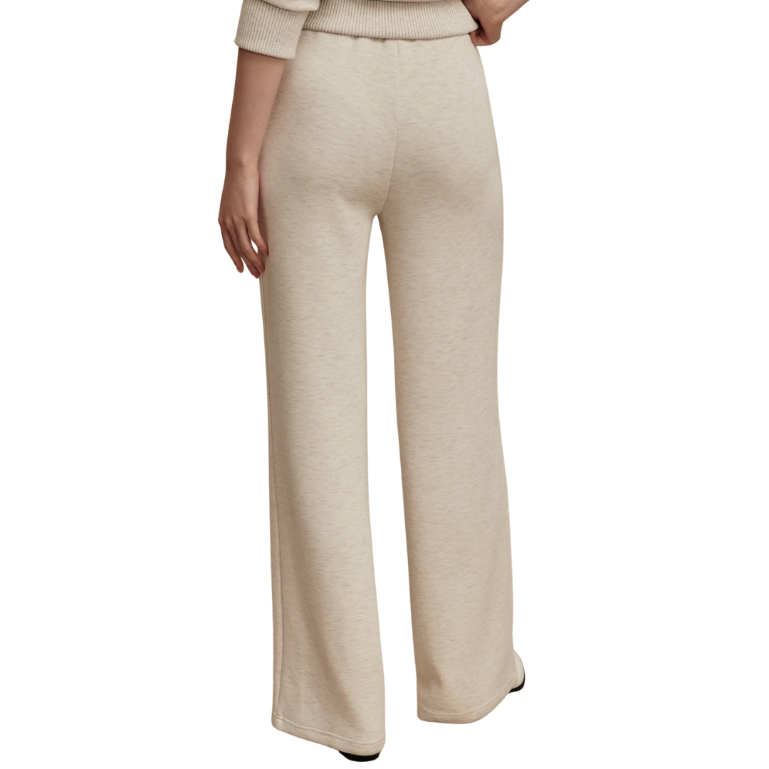 WIDE LEG PANT 28" IVORY MARL