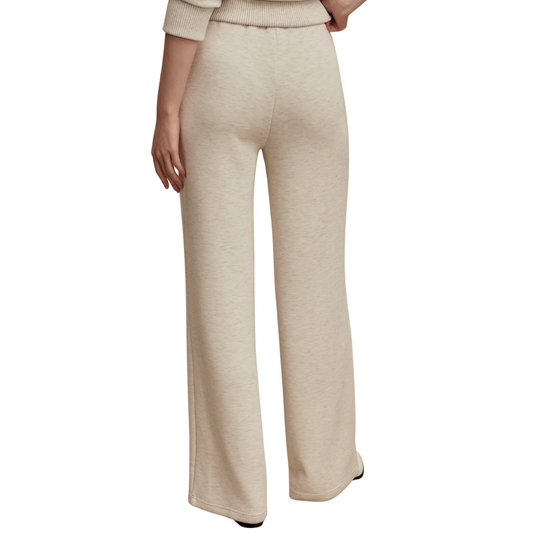 WIDE LEG PANT 28" IVORY MARL