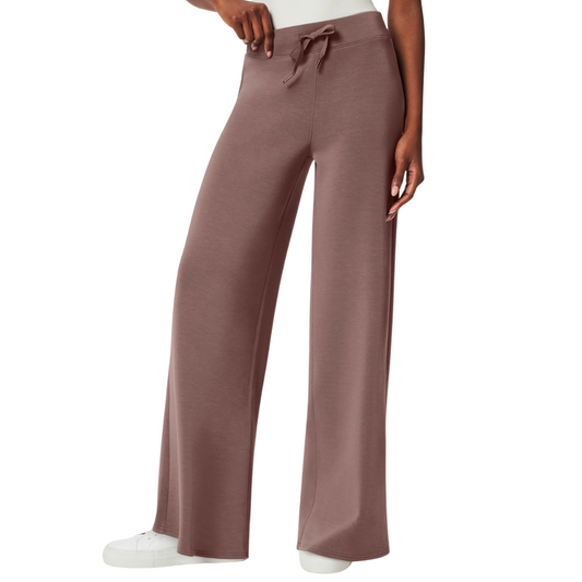 AIRESSENTIALS WIDE LEG PANT SMOKE