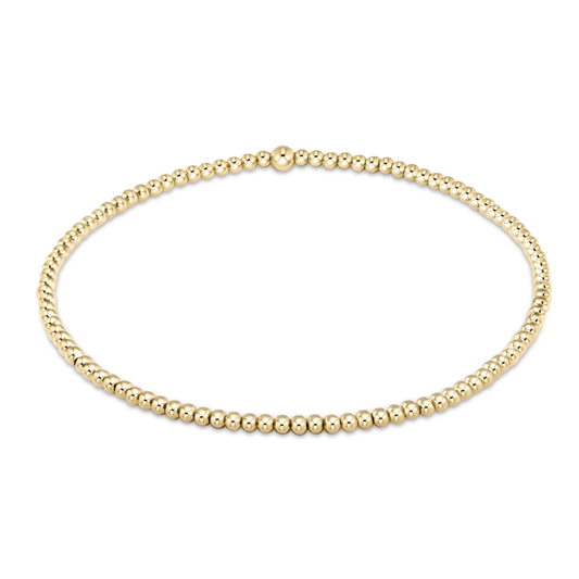 CLASSIC GOLD 2MM BRACELET
