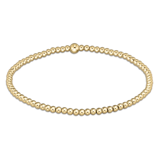 CLASSIC GOLD 2.5 MM BRACELET