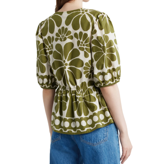 PALERMO GREEN BLOUSE