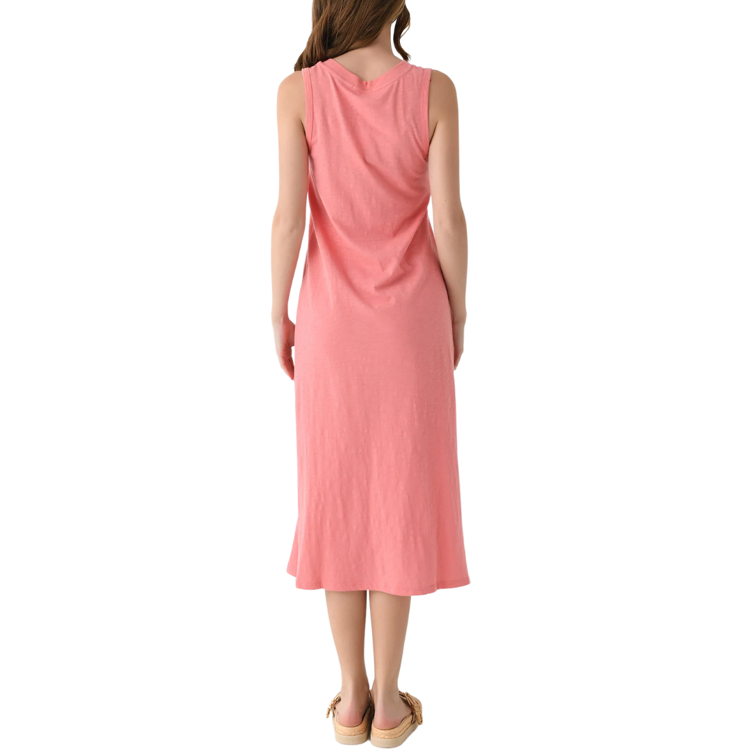 PALISADES MIDI DRESS SUNSET PINK