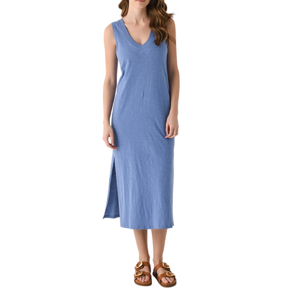 PALISADES MIDI DRESS SKY BLUE