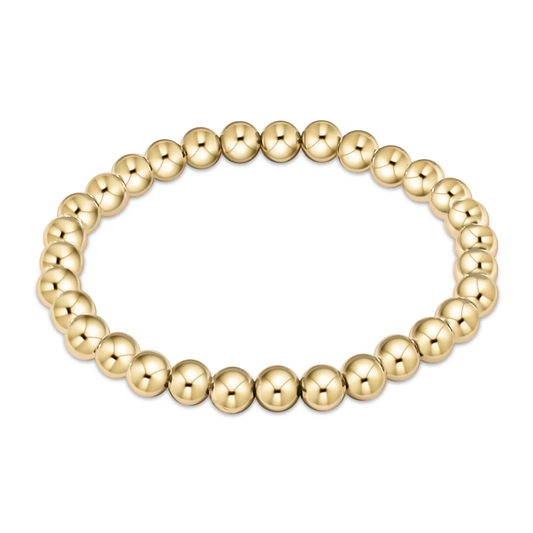 CLASSIC GOLD 6 MM BRACELET