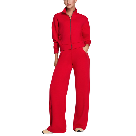 AIRESSENTIALS TRACK JACKET SPANX RED