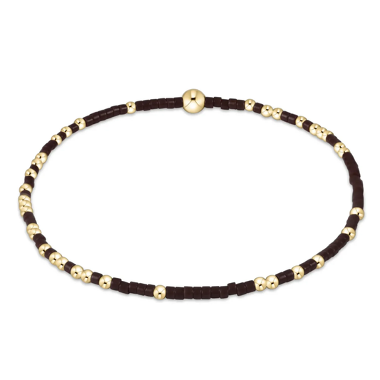 HOPE UNWRITTEN BRACELET CHOCOLATE