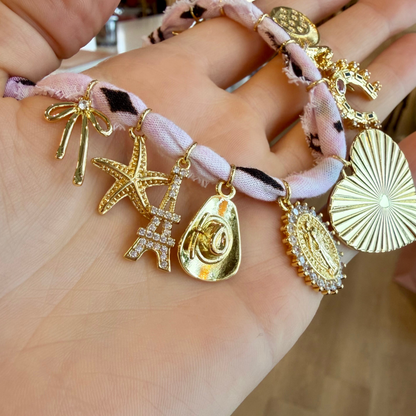 11 CHARM NECKLACE PINK