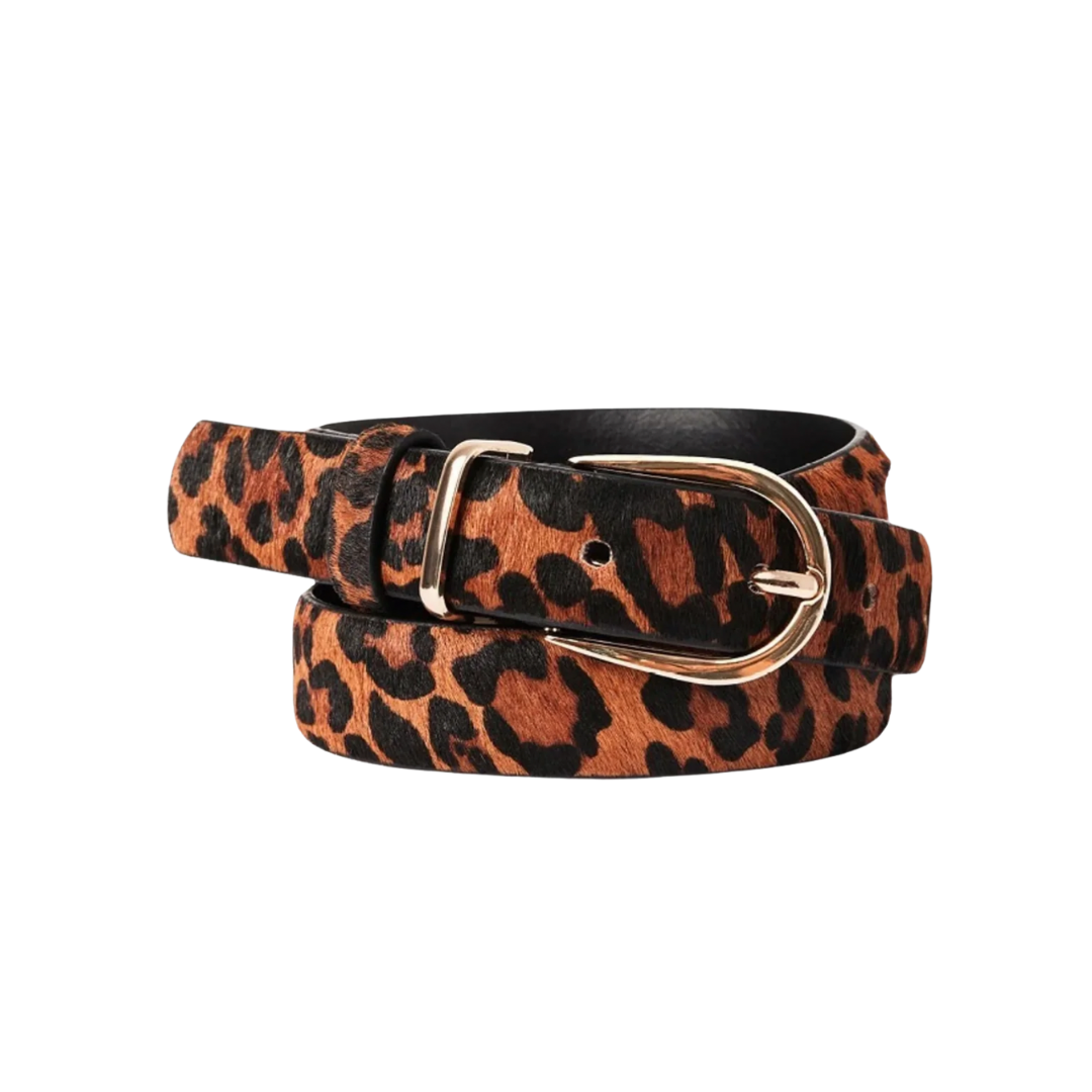 CLARA BELT LEOPARD