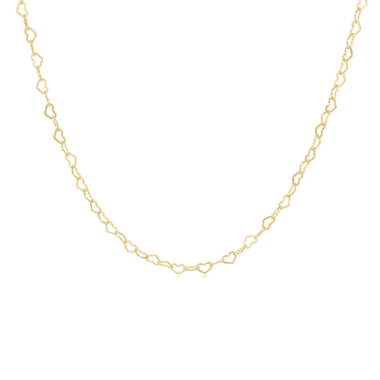15" CHOKER LOVE CHAIN