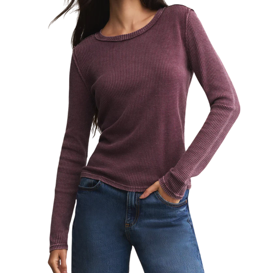 ARLET MINI THERMAL TOP MERLOT