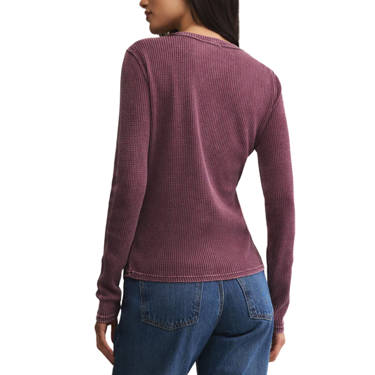 ARLET MINI THERMAL TOP MERLOT