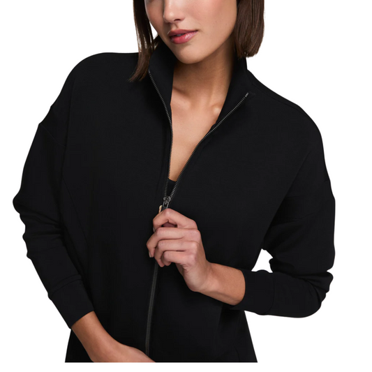 AIRESSENTIALS TRACK JACKET VERY BLACK