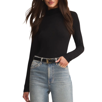 LIRA SECOND SKIN TOP BLACK